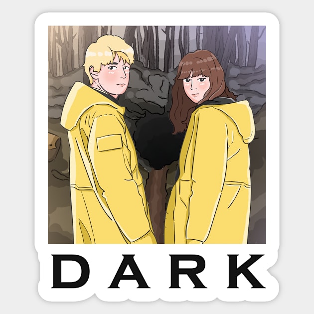 Dark Sticker by Koala_Shop